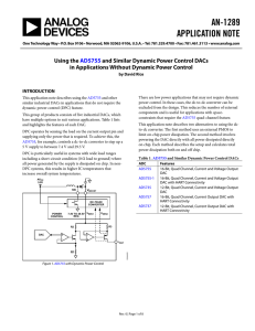 AN-1289 APPLICATION NOTE