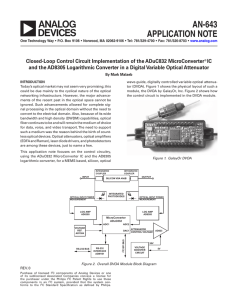 AN-643 APPLICATION NOTE