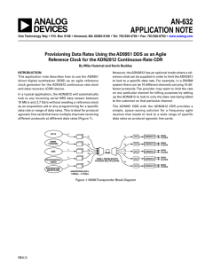 AN-632 APPLICATION NOTE