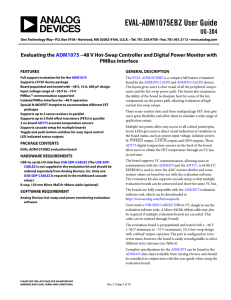 EVAL-ADM1075EBZ User Guide UG-304