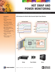 HOT SwAP AND POwER MONITORING