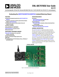 EVAL-ADE7978EBZ User Guide UG-572