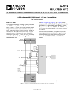 AN-1076 APPLICATION NOTE