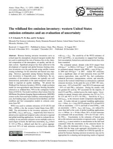 Atmospheric Chemistry and Physics