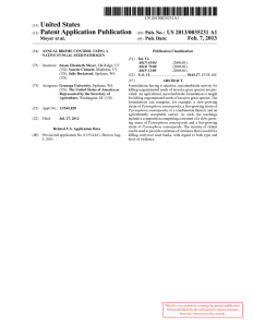 United States Patent Application Publication US 2013/0035231 A1 Feb. 7,  2013