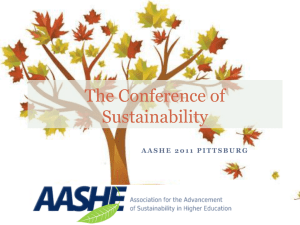 The Conference of Sustainability