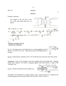 -29- PHY 132 Section 9: