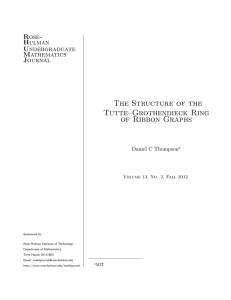 The Structure of the Tutte–Grothendieck Ring of Ribbon Graphs Rose-