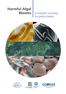 Harmful Algal Blooms A scientific summary for policy makers