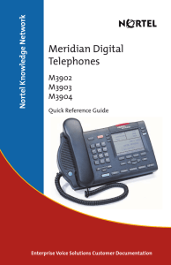 Meridian Digital Telephones M3902 M3903