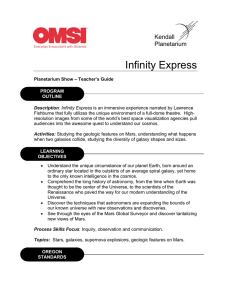 Infinity Express  Kendall Planetarium