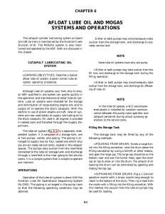 AFLOAT LUBE OIL AND MOGAS SYSTEMS AND OPERATIONS CHAPTER 6