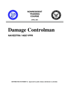 Damage Controlman NAVEDTRA 14057-PPR  NONRESIDENT