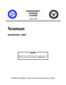 Seaman NAVEDTRA 14067  NONRESIDENT