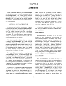 ANTENNAS CHAPTER 2