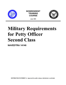 military requirements for chief petty officer assignment 2