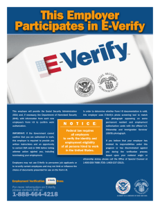 This Employer Participates in E-Verify