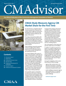 CMAdvisor CMAA Study Measures Agency CM Market Share for the First Time