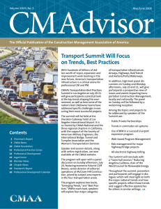 CMAdvisor Transport Summit Will Focus on Trends, Best Practices