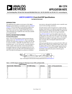 AN-1374 APPLICATION NOTE