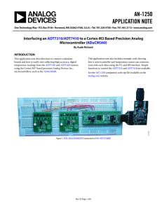 AN-1250 APPLICATION NOTE