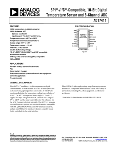 SPI -/I C -Compatible, 10-Bit Digital