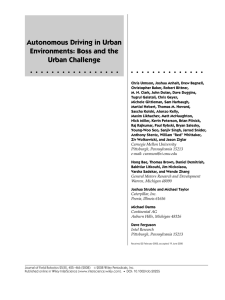 Autonomous Driving in Urban Environments: Boss and the Urban Challenge