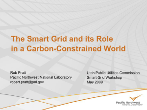 The Smart Grid and its Role in a Carbon-Constrained World
