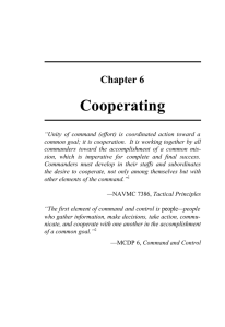 Cooperating Chapter 6