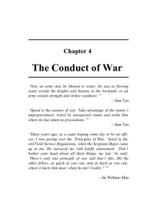 The Conduct of War Chapter 4