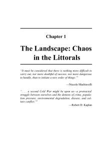 The Landscape: Chaos in the Littorals Chapter 1