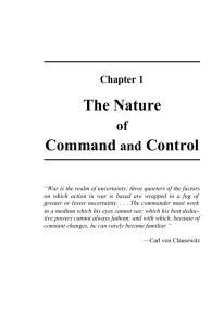 The Nature  Command Control