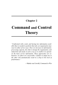 Command Control Theory and