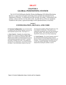 DRAFT GLOBAL POSITIONING SYSTEM CHAPTER 4