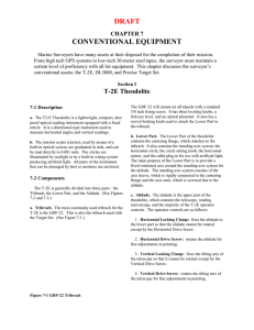 DRAFT CONVENTIONAL EQUIPMENT CHAPTER 7