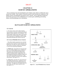 DRAFT SURVEY OPERATIONS CHAPTER 12