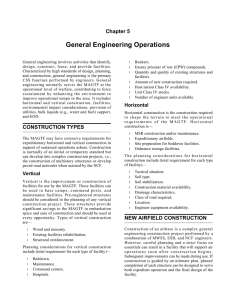 General Engineering Operations Chapter 5