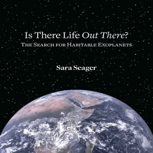 Out There Sara Seager The Search for Habitable Exoplanets