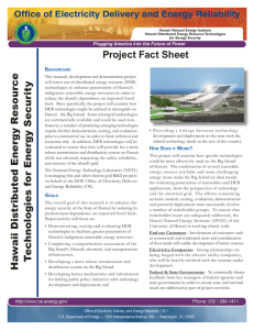 Project Fact Sheet B