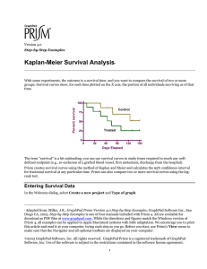 Kaplan-Meier Survival Analysis