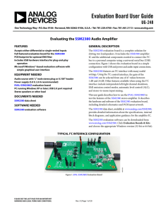 Evaluation Board User Guide UG-248