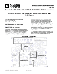 Evaluation Board User Guide UG-048