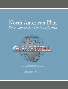 North American Plan For Avian &amp; Pandemic Influenza