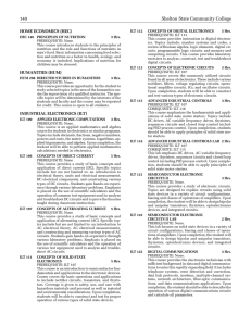 140 Shelton State Community College HOME ECONOMICS (HEC)