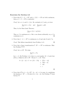 Exercises for Section 2.3