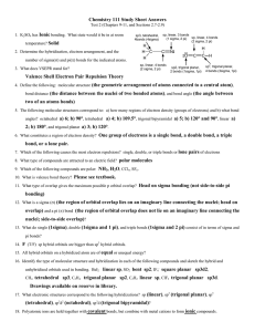 Chemistry 111 Study Sheet Answers Ionic Solid