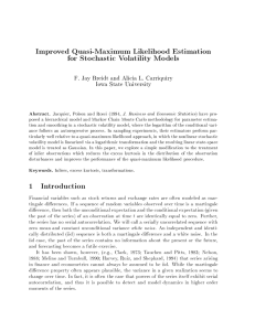 Improved Quasi-Maximum Likelihood Estimation for Stochastic Volatility Models