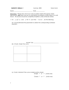 Math2210  Midterm 1 Name _______________________________  Date ______________