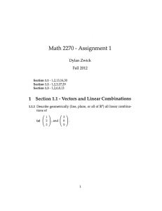 Math 2270 Assignment 1 ( 1