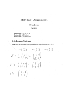 Math 2270 Assignment 4
